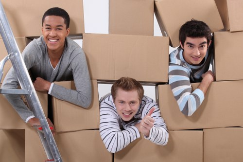 Commercial furniture pick-up service for a Streatham office or shop clearance