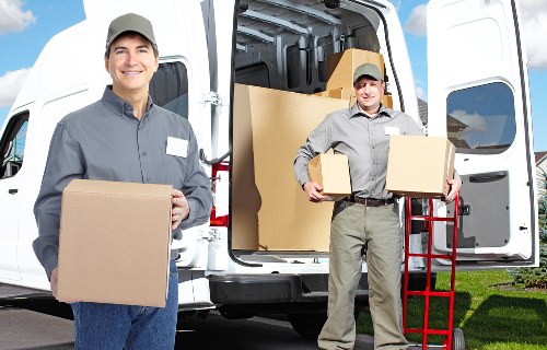 Organised moving boxes for a Streatham flat or family home