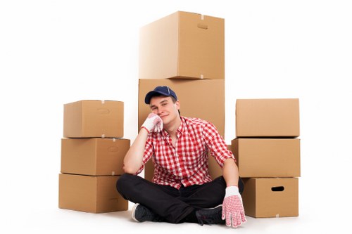 Furniture loading support for a move in South London